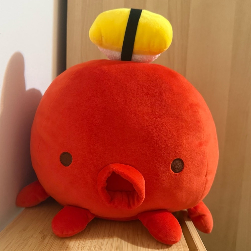Octopus with Tamago Sushi Large Plush Toy Stuffed Animals